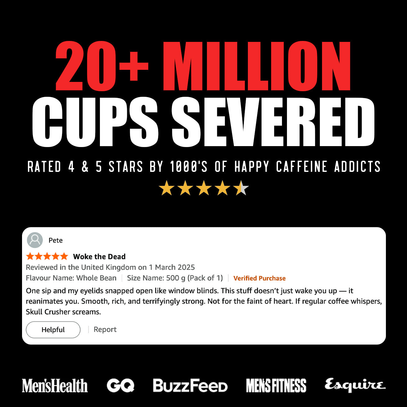 Skull Crusher - High Caffeine Coffee