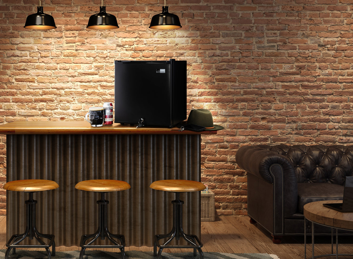 Barcool Bar25 LED Mini Bar Fridge
