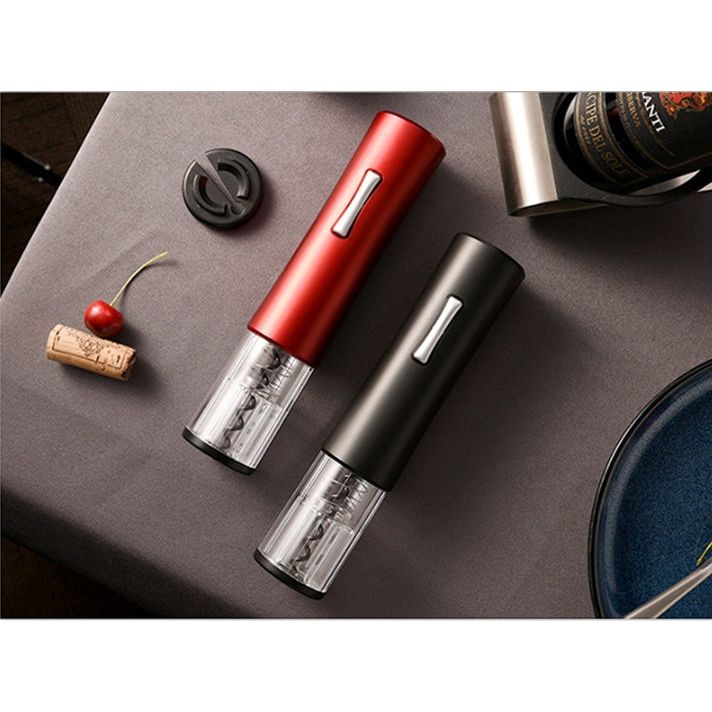 Electric Wine Opener Corkscrew Foil Cutter Set Automatic High-end Bottle Opener For Wine Kitchen Gadgets Can Opener