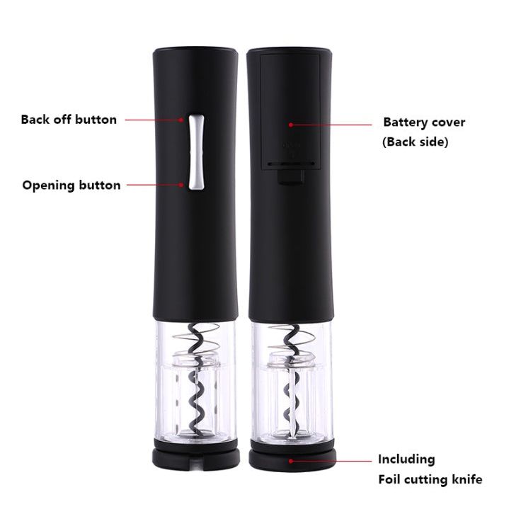 Electric Wine Opener Corkscrew Foil Cutter Set Automatic High-end Bottle Opener For Wine Kitchen Gadgets Can Opener