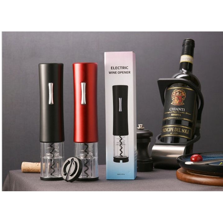 Electric Wine Opener Corkscrew Foil Cutter Set Automatic High-end Bottle Opener For Wine Kitchen Gadgets Can Opener