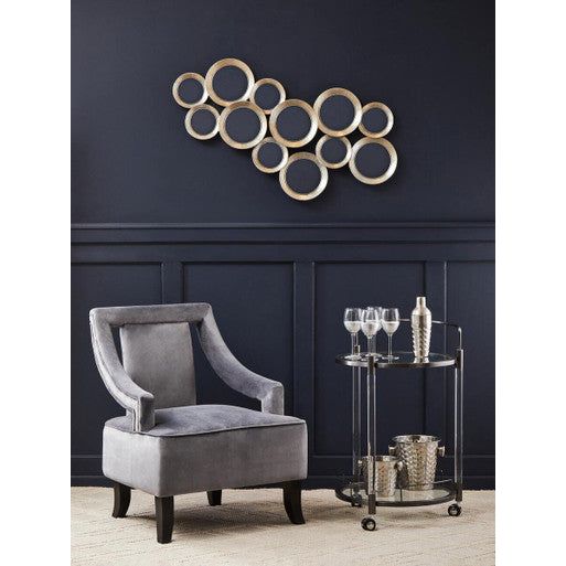 Round 2 Tier Drinks Trolley | Oria