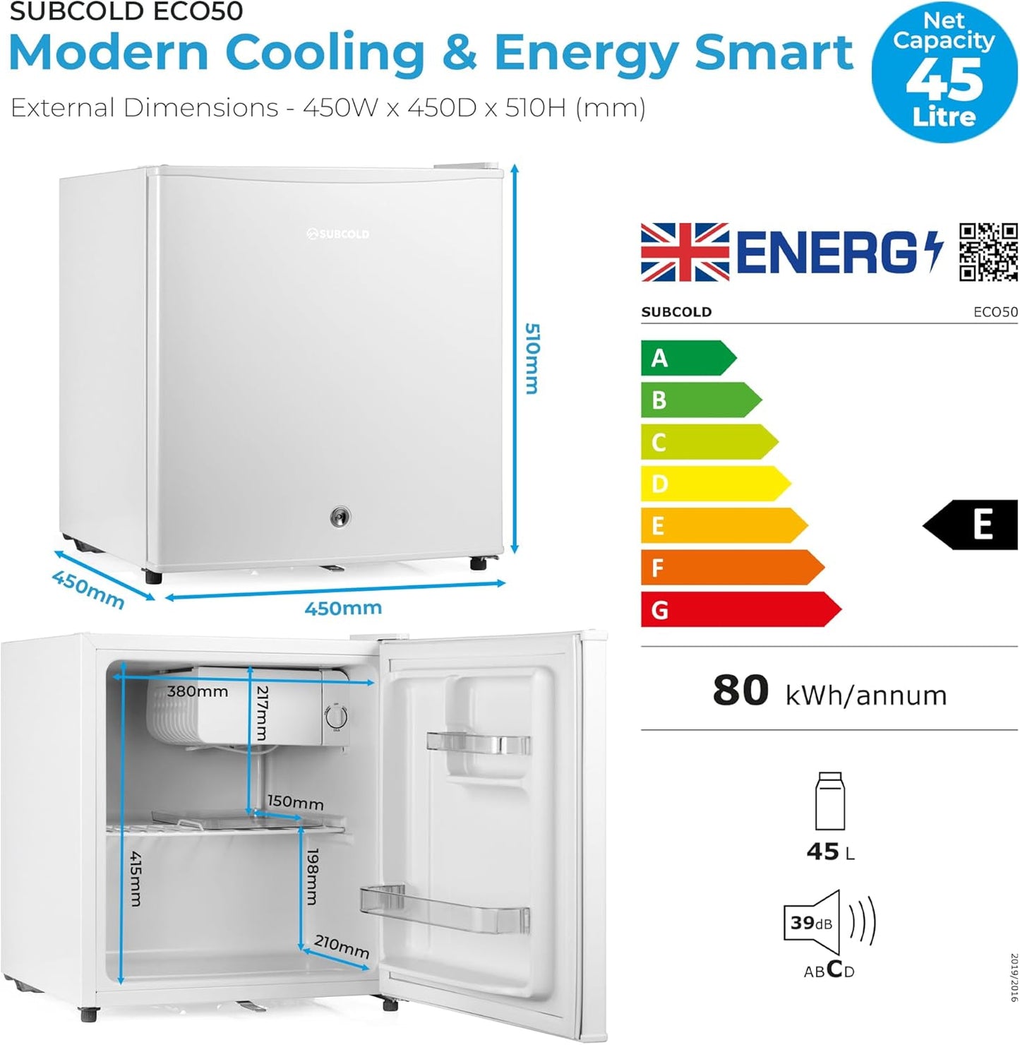Subcold Eco50 Mini Fridge