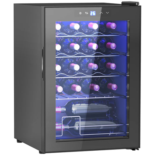 HOMCOM 20 Bottle 5-18 Black
